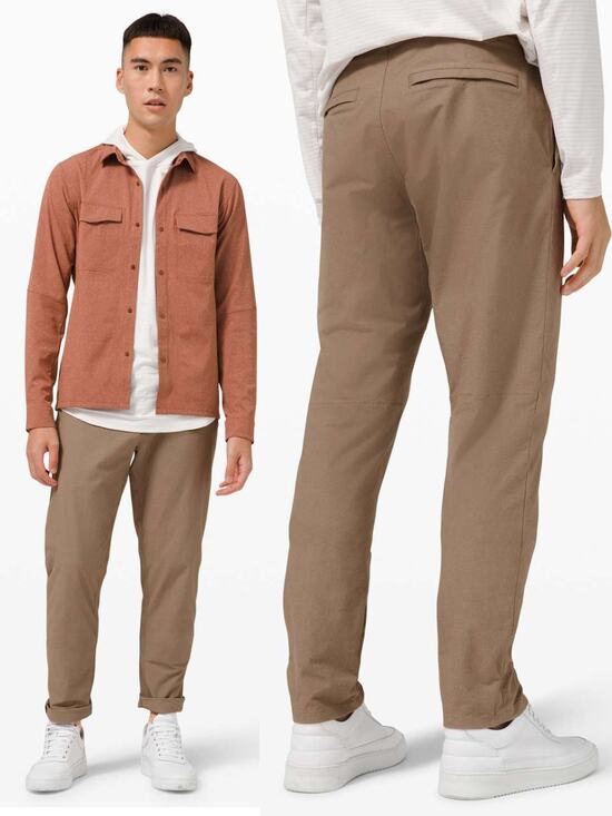lululemon athletica Other - LULULEMON Commission Pant Classic 32" Earth Dye Earth Color Oak Size 30